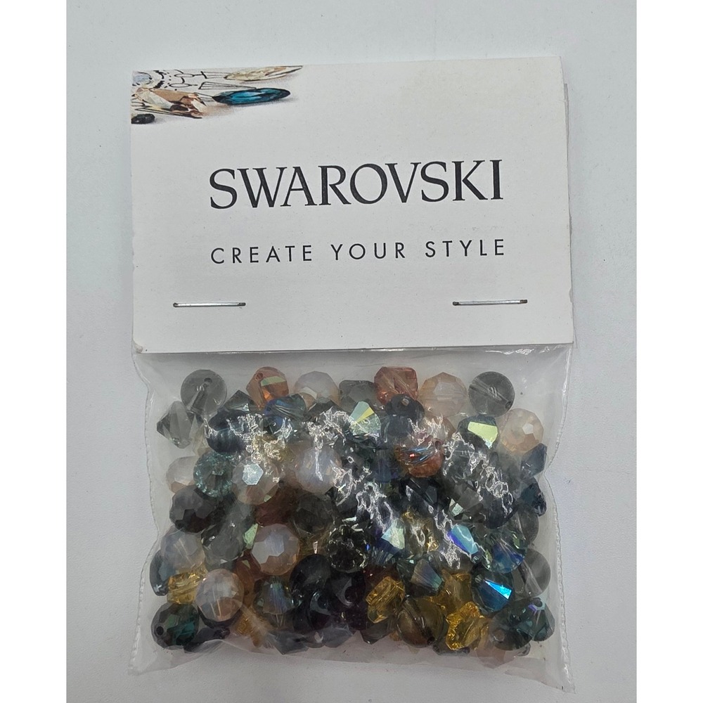 Swarovski Create Your Style Ocean Crystal Mix Assorted Beads 120pc Austria NEW
